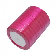 Satin Ribbon Magenta  6mm - 23mtr - #80408