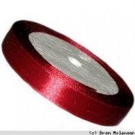 Satin Ribbon rot 12.5mm - 13,5m - #14123