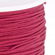 Satinschnur bordeaux 1mm - Pro 10 Meter - #20724