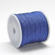 Satinschnur dunkelblau 1mm - Pro 10 Meter - #76251