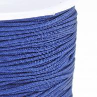 Satinschnur dunkelblau 1mm - Pro 10 Meter - #76251
