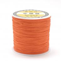 Satinschnur orange 1mm - Pro 10 Meter - #20722
