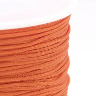 Satinschnur orange 1mm - Pro 10 Meter - #20722