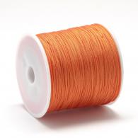 Satinschnur orange 1mm - Pro 10 Meter - #20722