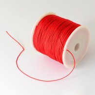 Satinschnur rot 1mm - Pro 10 Meter - #76228