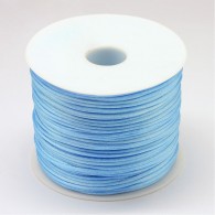 Satinschnur turquise 1mm - Pro 10 Meter - #76253