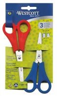 Scharenset Westcott kind 2st. Op kaart, met cm aanduiding   rood (rond) en blauw (spits) - #514688