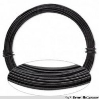 Schwarzer Wire &amp; Wire Draht 0.6 mm - 9 m - #352
