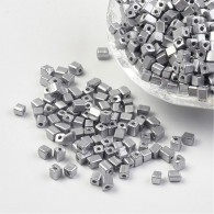 Seed bads 7mm silber - 50 gram - #12421