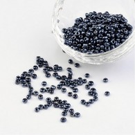 Seed beads 2mm hematiet - 50 gram - #11799