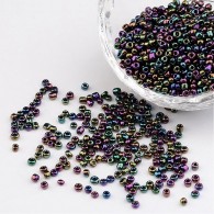 Seedbeads 2mm Colourfull - 50gram - #11800
