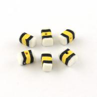 Ton Perlen 20 stuck -  6x4mm - #189987