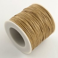 Wachsschnur camel 1mm - 10 Meter - #76460
