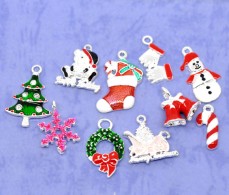Weihnachts 19x8mm-27x16mm - pro 10 stuck - #81764