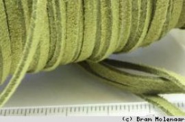 Wildleder Schnur Olive 3mm - pro 5 Meter - #17987