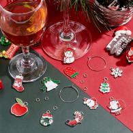 WineCharm set - Kerst - #441169