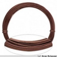 Wire Wire 0.8mm braun- 4 Meter - #12961